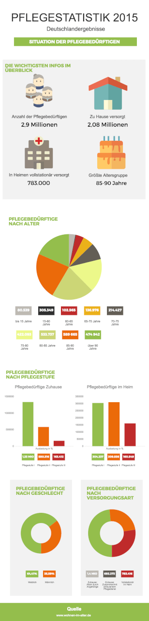 Situation der Pflegebedürftigen