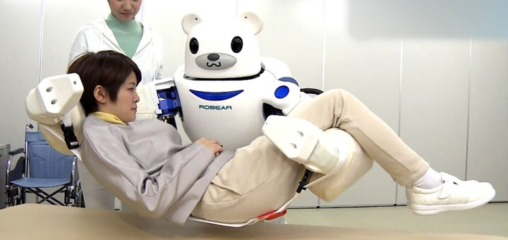 Japanischer Pflegeroboter Robear (Bild-Quelle: RIKEN)
