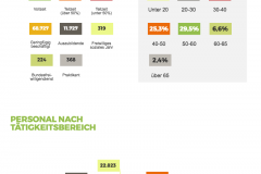 Situation des Personals bei den ambulanten Diensten - Pflegestatistik 2015
